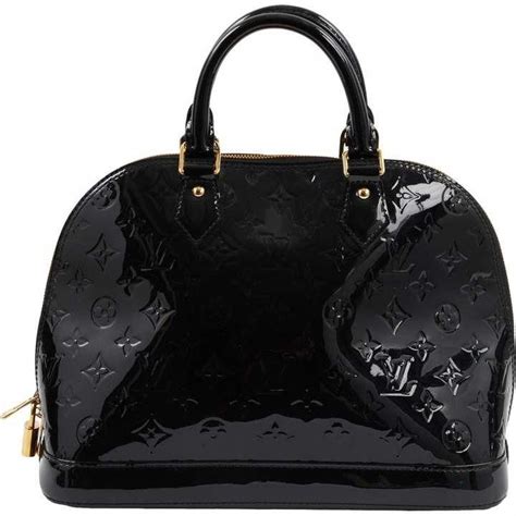 black patent louis vuitton bag